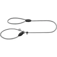 Hunter Sliplijn Freestyle Nylon Rond Grijs - Hondenriem - 170x0.8 cm