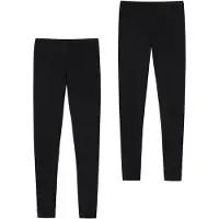Schiesser Leggings 'Luxury' zwart