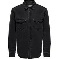 Only & Sons Overhemd 'BANE' grey denim
