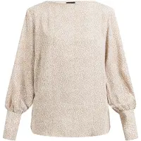 Dreimaster Klassik Blouse lichtbeige / natuurwit