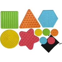 Sensory Toys Textured Pads Memory Game Veelkleurig Kinderen