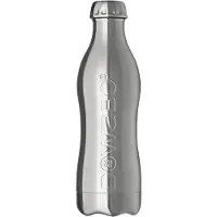 Dowabo thermosfles dubbelwandig Pure Steel - 750 ml - Zilver