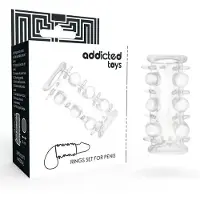 Addicted toys Toegevoegde spellen penis sleeve goed 1 St