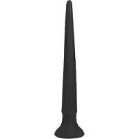 Kiotos COX XXL dildo van 50 cm lang met diameter van 23 mm > 56 mm - zwart