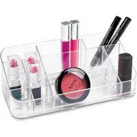 IDesign Make-up organizer display - Transparant - Sorteervakken