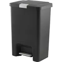 Addis Prullenbak - Pedaalemmer - 50 liter - Slot - Softclose - Premium