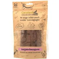 Carniwell Konijnenvleessigaren 1x4 stuks - Hondensnack
