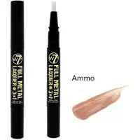 W7 Full Metal Lacquer Metallic Pen Eyes-Lips-Nails - Ammo