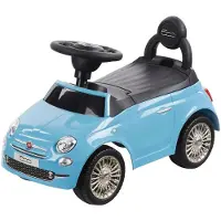 Jamara loopauto Fiat500 60 x 27 5 x 38 cm blauw