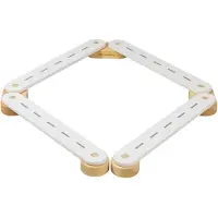 Meowbaby Beam 4-elements Wooden Balance Board Sensoric Wit