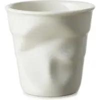 Revol Espressokopje FROISSÉS, set van 6 stuks, 80 ml, schelp-wit,