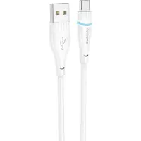 Foneng X101 USB-C Kabel 1.2M Wit - 3A Snel Opladen