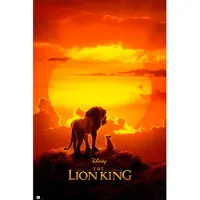 Merkloos Poster Disney Lion King One Sheet 61x91,5cm