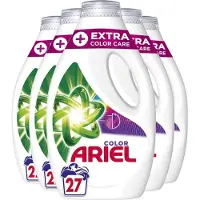 Ariel 5x Ariel Vloeibaar Wasmiddel Extra Color Care 27 Wasbeurten 1215 Ml