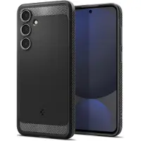 Spigen Rugged Armor Backcover voor de Samsung Galaxy S24 FE - Matte Black