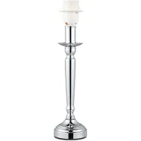 Home Sweet Home Baroc Zilveren Tafellampvoet Voor E27 Led-lichtbron