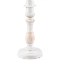 Home Sweet Home tafellamp voet Femme rond - vintage wit