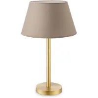 Home Sweet Home Tafellamp Largo - E27 Messing taupe 30cm