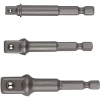 Hikoki Adapters. 3-dlg 1/4"-3/8"-1/2" | 751970 - 751970