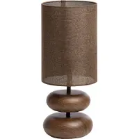 Light & Living Tafellamp danialo bruin Ø22cm