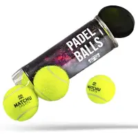Matchu Sports Padel ballen - 3 stuks - Geel