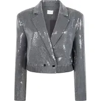 Aaiko Dames Blazers Mille Sequins Pes 356 - Grijs - Maat S