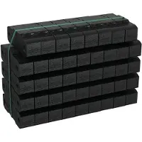 Rekord Bruinkoolbriket 25 kg - briketten - brandhout-briketten geperst - 25 kg - 44briketten.
