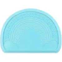 BUMKINS - Siliconen Sensorische Placemat - Blauw
