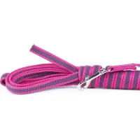 Julius-K9 Lange lijn hond - antislip, 14 mm × 7,5 m, roze
