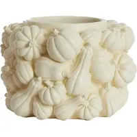 Light & Living Vaas deco Ø28x18 cm PUMPKIN crème - Pompoen