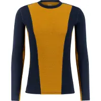 Ulvang Peak Map Crew, thermoshirt, meneer, donkerblauw/cathay spice