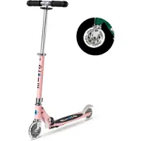 Micro - Sprite 2-wiel vouwstep LED - Groen