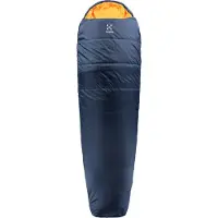 Haglöfs - Tarius Lite +8 - Synthetische slaapzak 190 cm, blauw/ tangerine