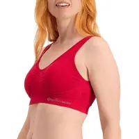 Bamboo Basics Seamless Bra Dames Rood L