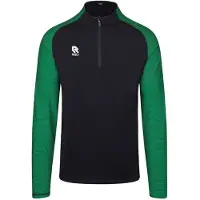Robey Performance Trainingstrui 1/4-Zip Zwart Groen