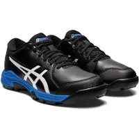 Asics Gel-Peake Hockeyschoenen Junior Zwart - Blauw - Wit 33 1/2
