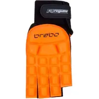 Brabo F4.1 Hockey Handschoen Oranje - Zwart S