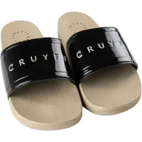 Cruyff Agua Copa Platja Badslippers Dames Zwart - Beige 36