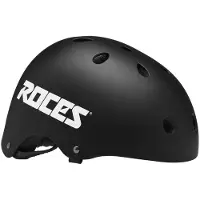Roces – CE Aggressive Skatehelm – Sterke Ventilatie & Impactbescherming – Zwart – Maat 48-52cm (S)