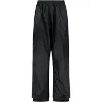 Ralka Regenbroek Waterdicht en met schoenbeschermer - Kids - Zwart - 128