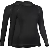Avento Thermal Shirt LS Wms (2-pack) Zwart 44