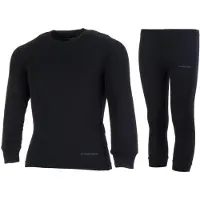Campri Basic Thermo Set Junior Zwart 116