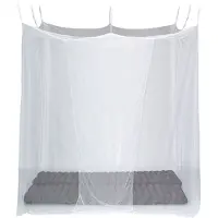 Abbey Klamboe - 2 persoons - Boxmodel - Wit - 200 x 200 cm