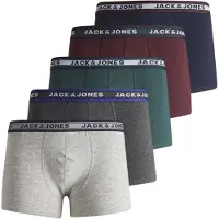 Jack & jones Junior Onderbroek navy / donkergrijs / donkergroen / wijnrood