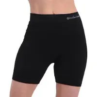 Bamboo Basics Suze Knitted Seamless Biker Short Dames Zwart S