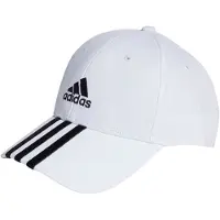 Adidas Sportpet '3-Stripes Cotton Twill Baseball' zwart / wit