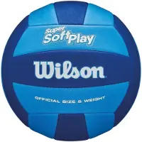 Wilson Volleyball Soft Play blau - officiële maat - strandvolleybal