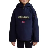 Napapijri Functionele jas 'Rainforest' beige / nachtblauw / donkerrood / zwart