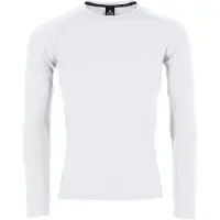 Stanno junior voetbalshirt wit Sport t-shirt Jongens/Meisjes Polyester Ronde hals - maat 152