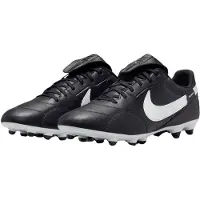 Nike Premier III Gras Voetbalschoenen (FG) Zwart Wit Zwart